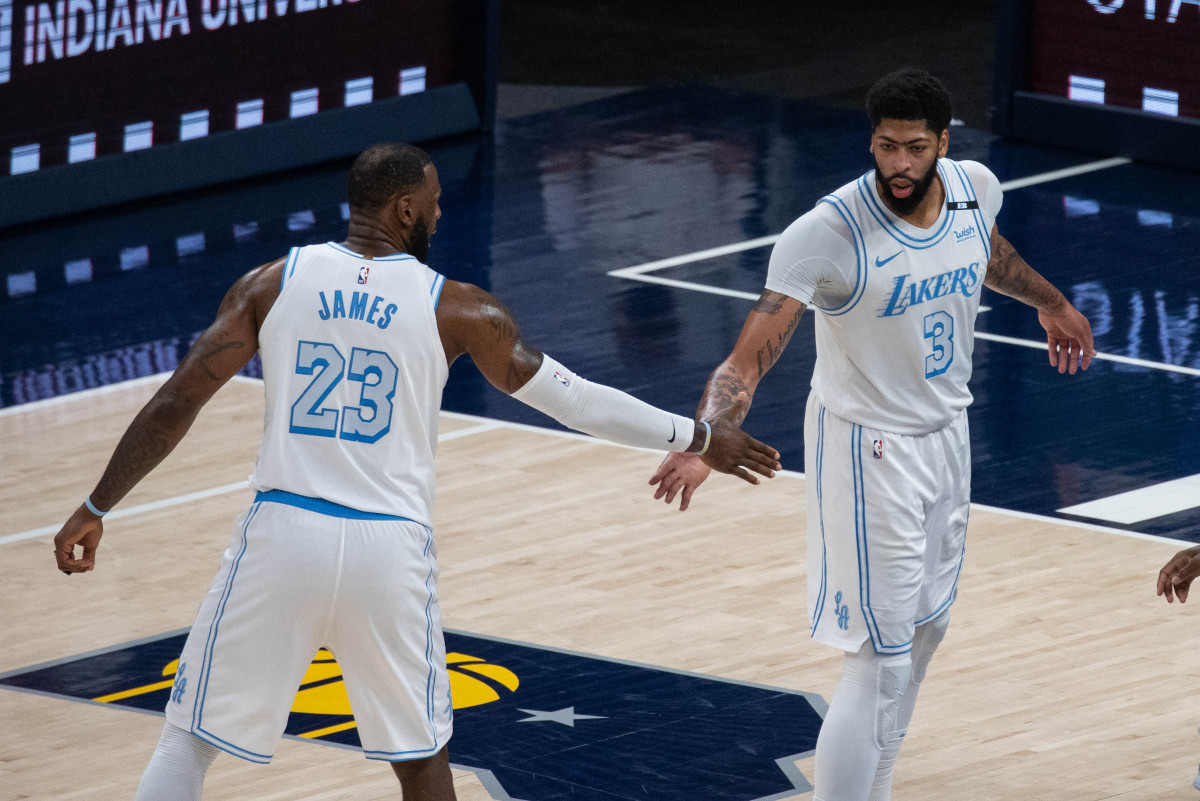 Lakers, Anthony Davis, LeBron James